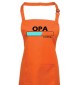 Kochschürze, Opa Loading, Farbe orange