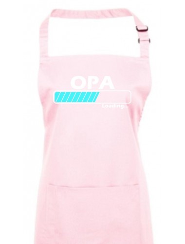 Kochschürze, Opa Loading, Farbe pink