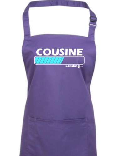 Kochschürze, Cousine Loading, Farbe purple