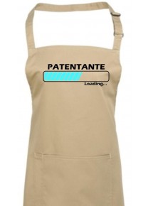 Kochschürze, Patentante Loading, Farbe khaki