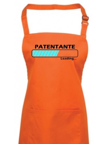 Kochschürze, Patentante Loading, Farbe orange