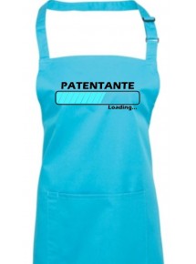 Kochschürze, Patentante Loading, Farbe turquoise