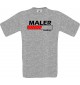 Männer-Shirt Maler Loading, sportsgrey, Größe L