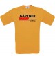 Männer-Shirt Gärtner Loading, orange, Größe L
