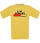 Männer-Shirt Lokführer Loading, gelb, Größe L