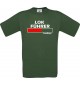 Männer-Shirt Lokführer Loading, grün, Größe L