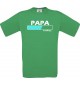 Männer-Shirt Papa Loading, kelly, Größe L