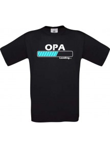 Männer-Shirt Opa Loading, schwarz, Größe L