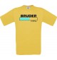 Männer-Shirt Bruder Loading, gelb, Größe L