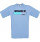 Männer-Shirt Bruder Loading, hellblau, Größe L