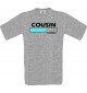 Männer-Shirt Cousin Loading, sportsgrey, Größe L