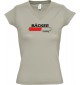 TOP sportlisches Ladyshirt mit V-Ausschnitt Bäcker Loading, Farbe khaki, Größe L