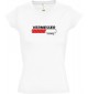 TOP sportlisches Ladyshirt mit V-Ausschnitt Vermesser Loading, Farbe weiss, Größe L