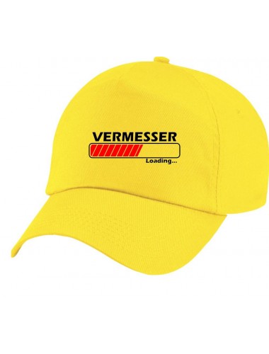 Original 5-Panel Basecap , Vermesser Loading, Farbe gelb