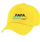 Original 5-Panel Basecap , Papa Loading, Farbe gelb
