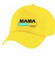 Original 5-Panel Basecap , Mama Loading, Farbe gelb