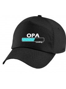 Original 5-Panel Basecap , Opa Loading, Farbe schwarz