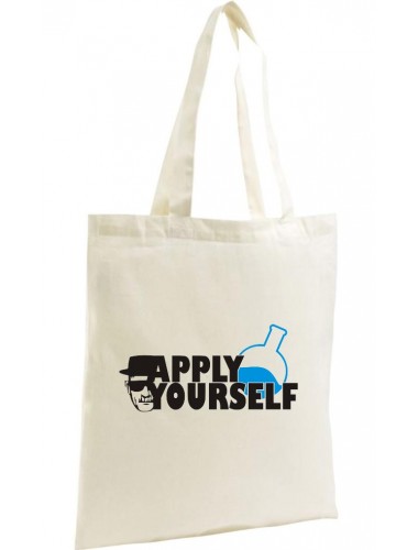 Organic Bag, Shopper Apply Yourself Reagenz White Farbe natur