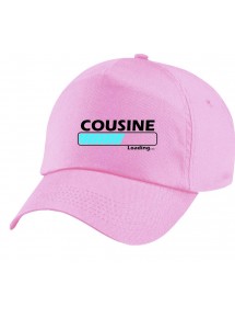 Original 5-Panel Basecap , Cousine Loading, Farbe rosa