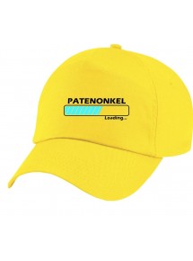 Original 5-Panel Basecap , Patenonkel Loading, Farbe gelb