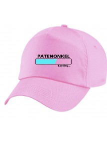 Original 5-Panel Basecap , Patenonkel Loading, Farbe rosa