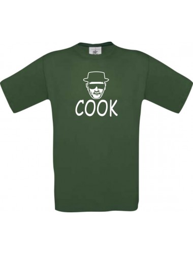 Kinder-Shirt Breaking Bad White Cook Heisenberg  kult, Farbe gruen, Größe 104