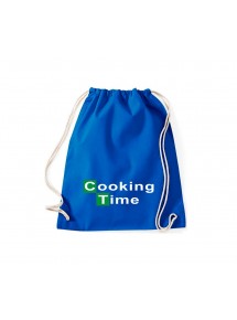 Turnbeutel Cooking Time Cook Farbe royal
