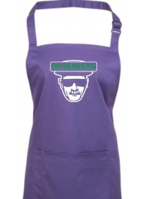 Kochschürze, BREAKING BAD HEISENBERG White, Farbe purple