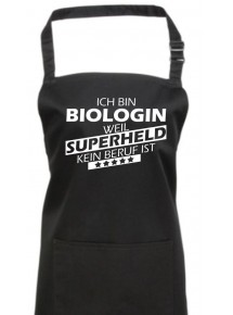 Kochschürze, Ich bin Biologin, weil Superheld kein Beruf ist
