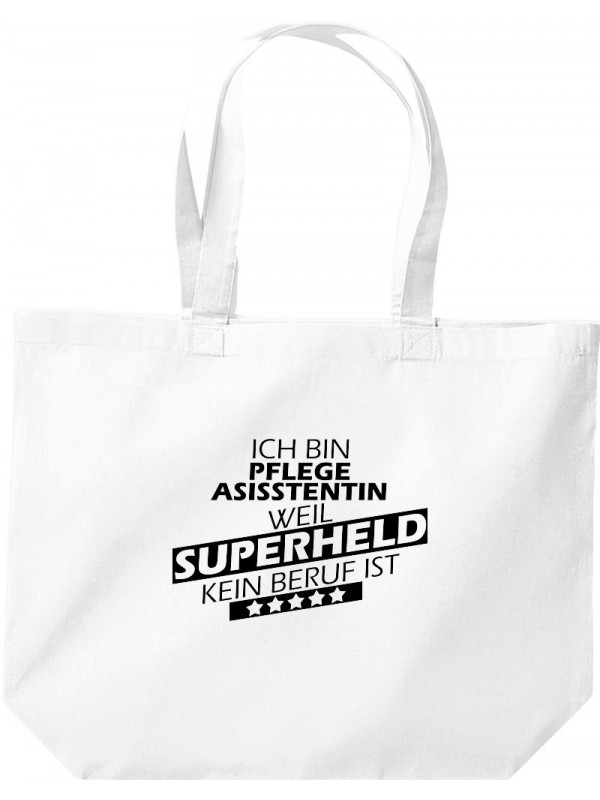 Ich bin Patentante weil Superheldin keine Option ist, große Einkaufstasche 