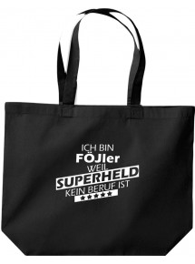 große Einkaufstasche, Ich bin FÖJler, weil Superheld kein Beruf ist,
