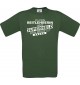 Männer-Shirt Ich bin Reitlehrerin, weil Superheld kein Beruf ist, grün, Größe L