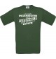 Männer-Shirt Ich bin Ingenieurin, weil Superheld kein Beruf ist, grün, Größe L