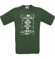 Männer-Shirt Diplom zum besten Ergotherapeut der Welt, grün, Größe L