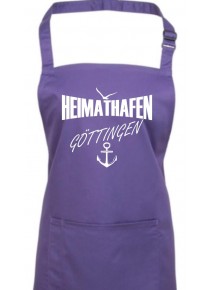 Kochschürze, Heimathafen Göttingen, Farbe purple