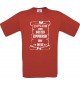 Männer-Shirt Diplom zum besten Zimmerer der Welt, rot, Größe L