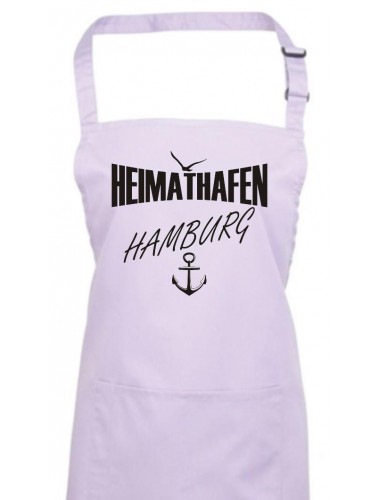 Kochschürze, Heimathafen Hamburg, Farbe lilac