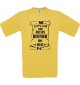Männer-Shirt Diplom zum besten Rentner der Welt, gelb, Größe L