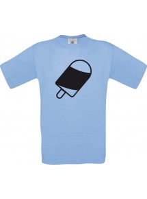 Unisex T-Shirt mit tollem Motiv Eis Eis am Stiel