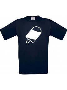 TOP Kinder-Shirt mit tollem Motiv Eis Eis am Stiel, Farbe blau, Größe 104