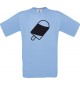 TOP Kinder-Shirt mit tollem Motiv Eis Eis am Stiel, Farbe hellblau, Größe 104