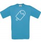 TOP Kinder-Shirt mit tollem Motiv Eis Eis am Stiel, Farbe atoll, Größe 104