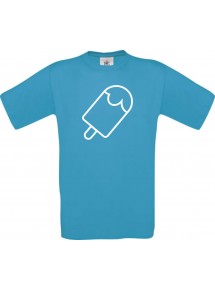 TOP Kinder-Shirt mit tollem Motiv Eis Eis am Stiel, Farbe atoll, Größe 104