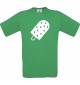 TOP Kinder-Shirt mit tollem Motiv Eis Eis am Stiel, Farbe kellygreen, Größe 104