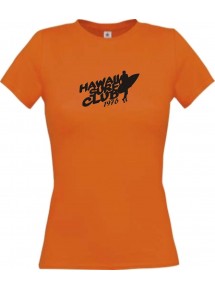 Lady Hawaii Surf Club Beach Style kult, orange, Größe L