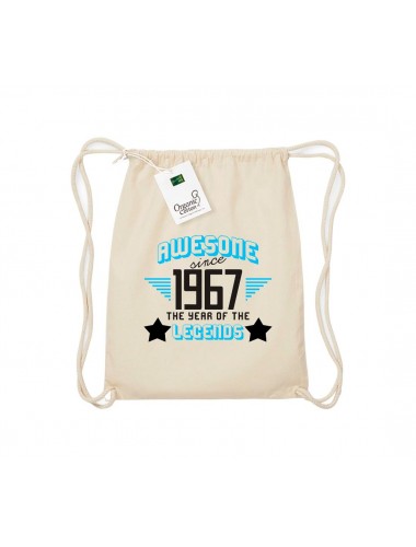 Organic Gymsac Awesome since 1967 the Year of the Legends, Farbe natur