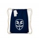 bio Organic Gymsac Anonymous Maske, Farbe blau