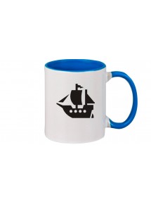 Kaffeepott Winkingerschiff, Boot, Skipper, Kapitän, royal