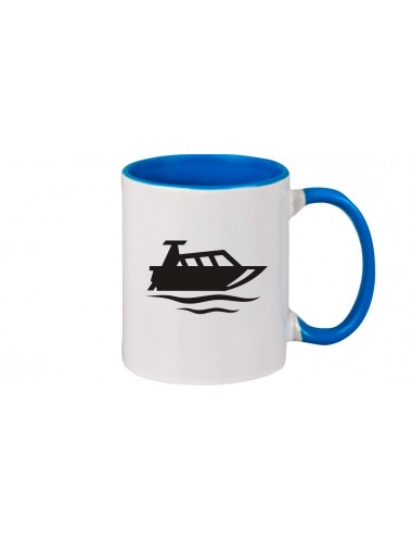 Kaffeepott Motorboot, Yacht, Boot, Kapitän, royal