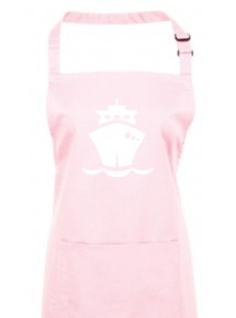 Kochschürze, Frachter, Übersee, Boot, Kapitän, pink
